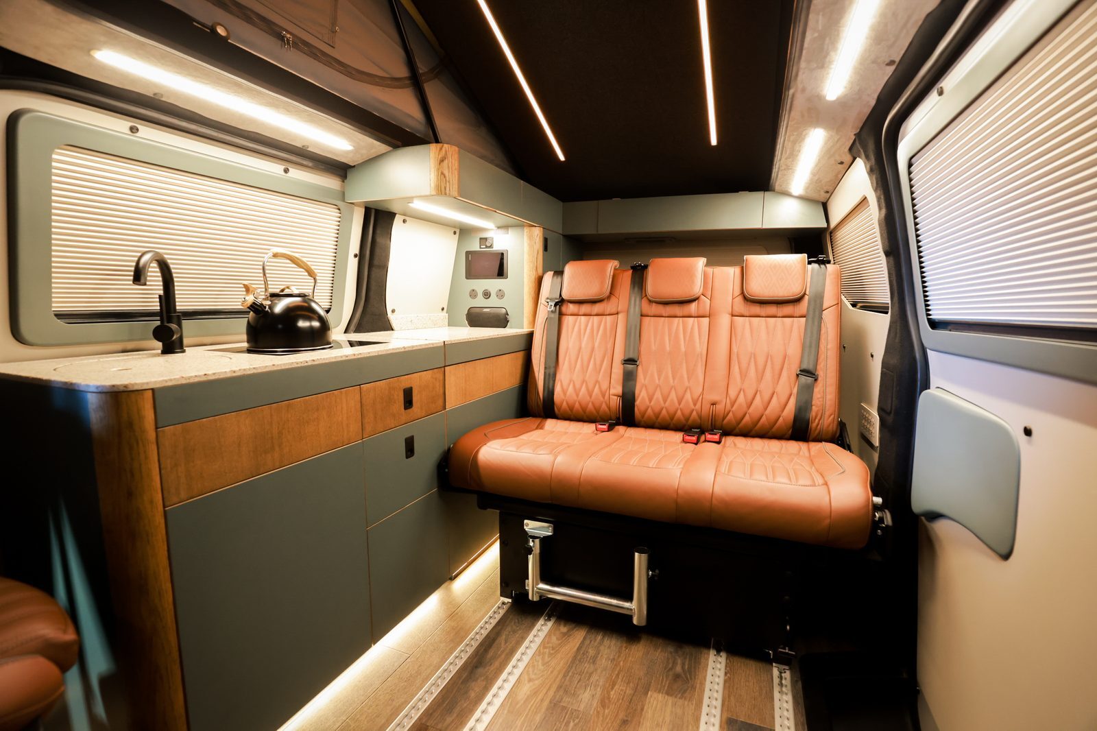 Premium handcrafted Hambledon interior cabin