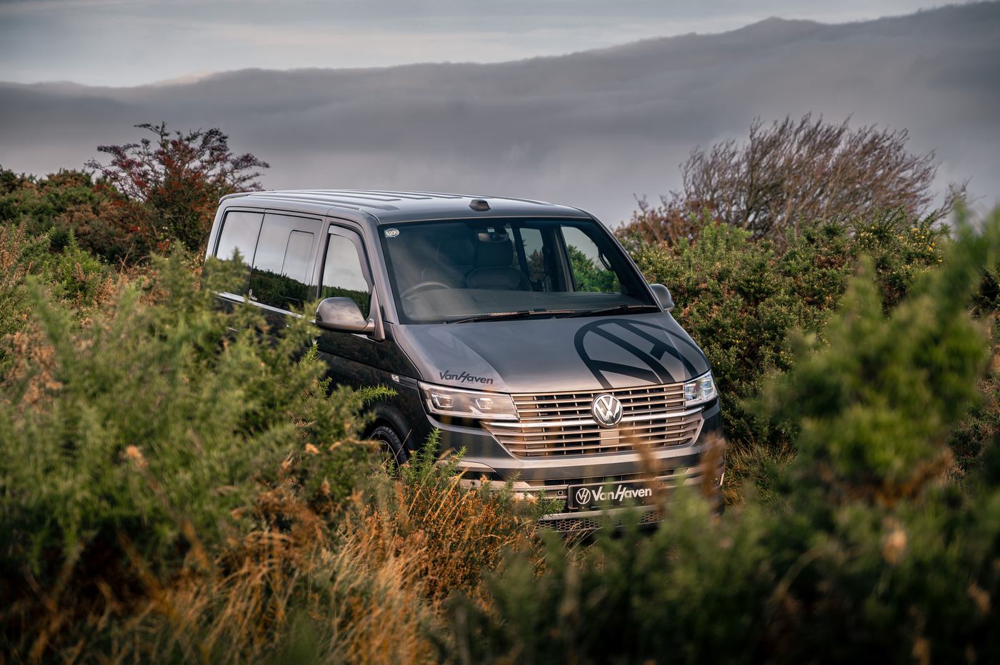 Van Haven conversion on open moorland above the coast