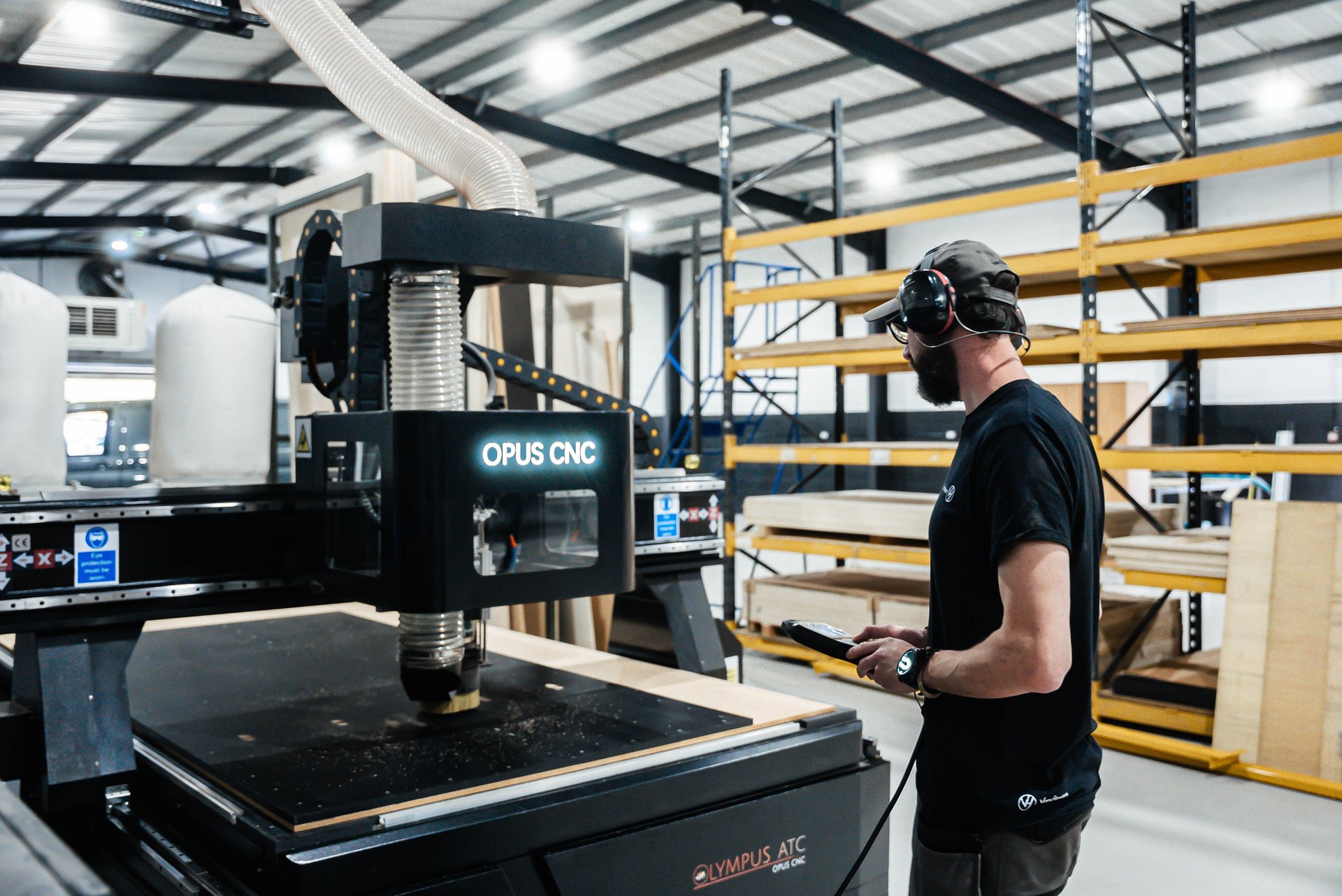 CNC machining at Van Haven HQ